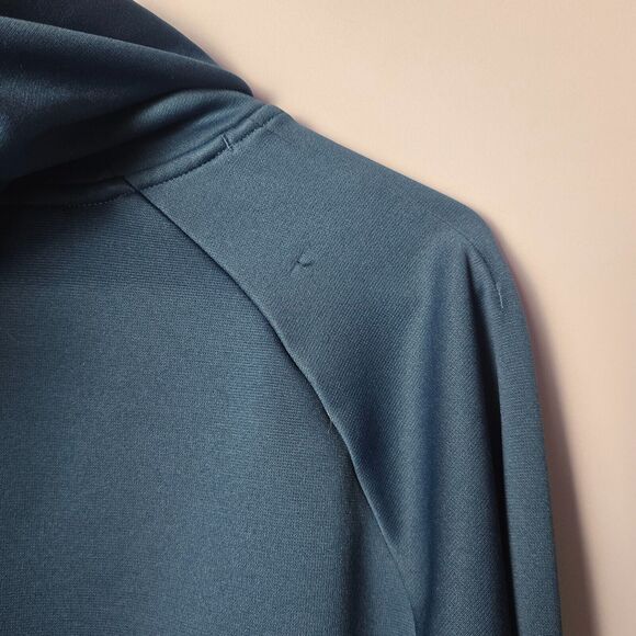 UNDER ARMOUR Teal Blue Pullover Hoodie Size Medium - Picture 8 of 11